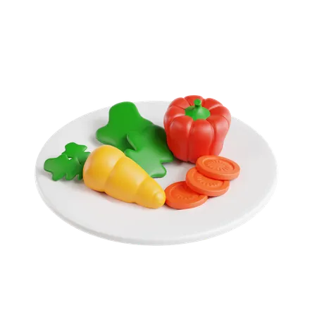 Organic Food  3D Icon