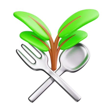 Organic Food  3D Icon