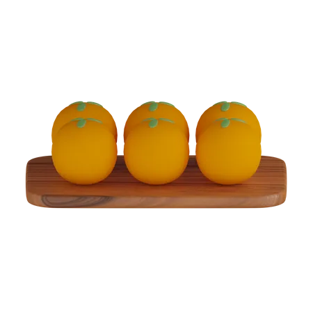 Organic Laddu  3D Icon