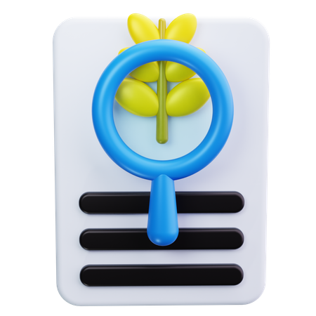 자연 검색  3D Icon