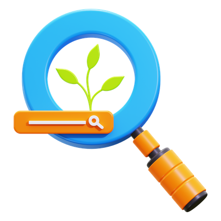 Organic traffic  3D Icon