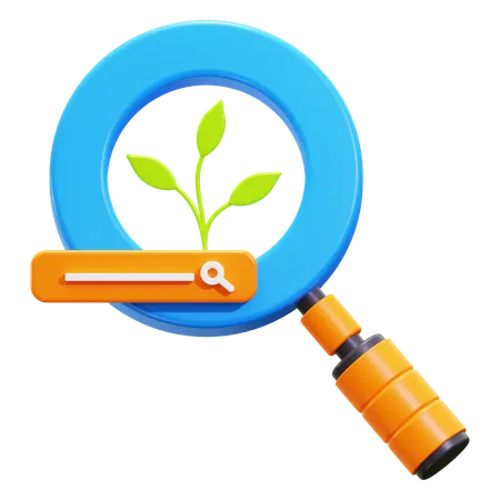 Organic traffic  3D Icon