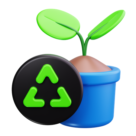 Organic waste  3D Icon