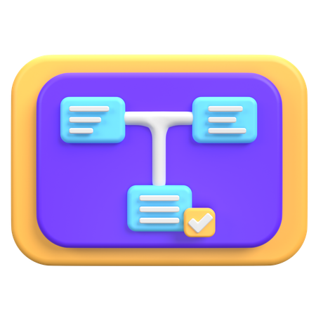 Organigramme  3D Icon