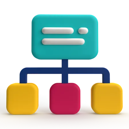 Organigramme  3D Icon