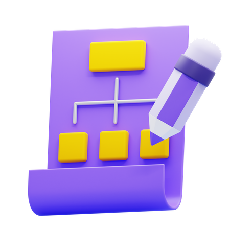 Organigramme  3D Icon