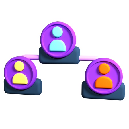 Organisation  3D Icon