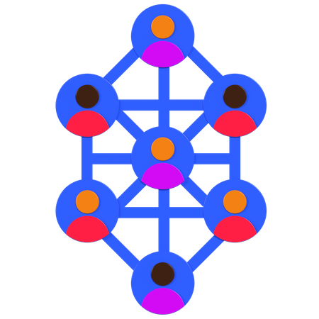 Organisation  3D Icon