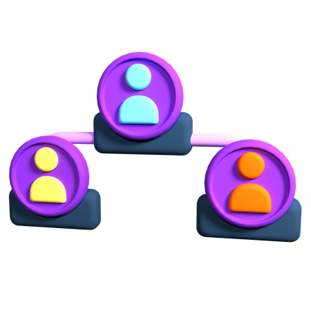 Organização  3D Icon