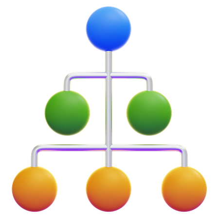 Organização  3D Icon