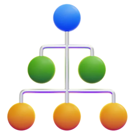 Organização  3D Icon