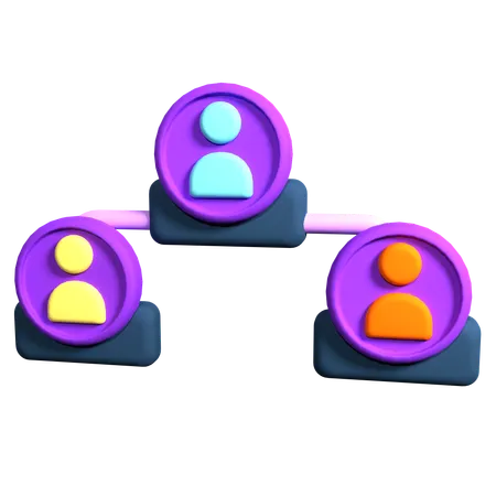 Organización  3D Icon