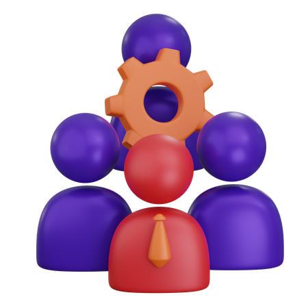 Organization  3D Icon