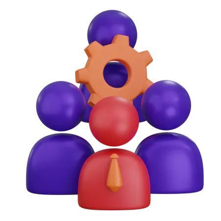 Organization  3D Icon