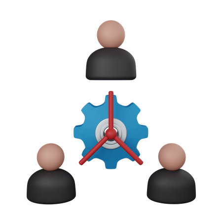 Organization structure  3D Icon