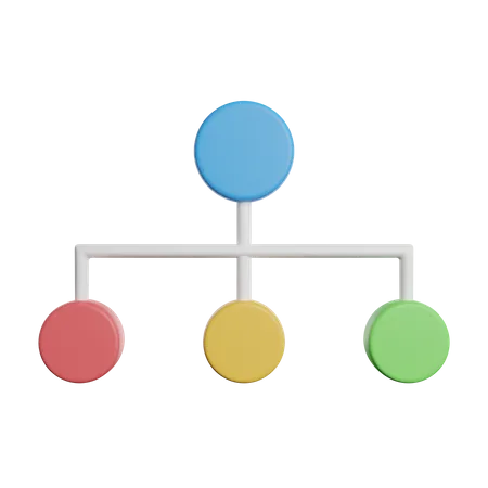 Organizational Charts  3D Icon