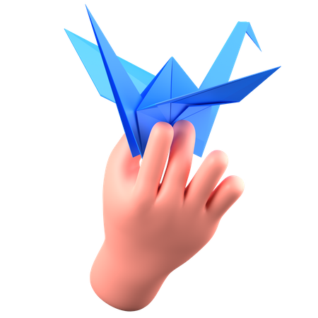 Origami  3D Icon