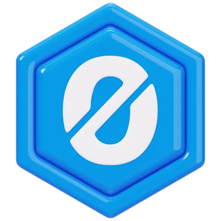 Origin Protocol (OGN) Badge  3D Icon