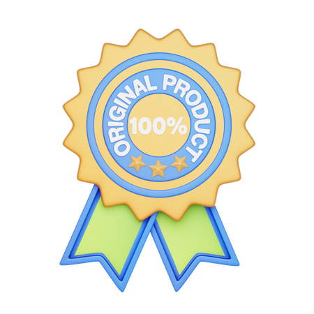 Original Product Badge  3D Icon