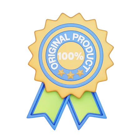 Original Product Badge  3D Icon