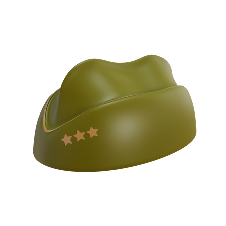 Original WW Military Cap  3D Icon
