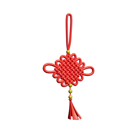 Ornamento Chinês  3D Icon