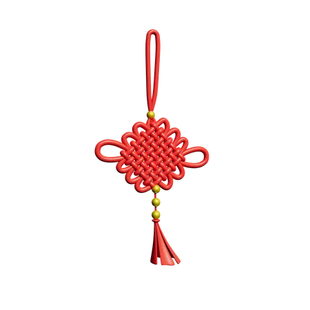 Ornamento Chinês  3D Icon