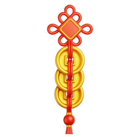 Ornamento Chinês  3D Icon