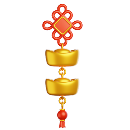 Ornamento Chinês  3D Icon