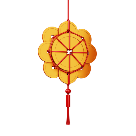 Ornamento Chinês  3D Icon