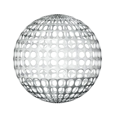 Ornamento de esfera  3D Icon
