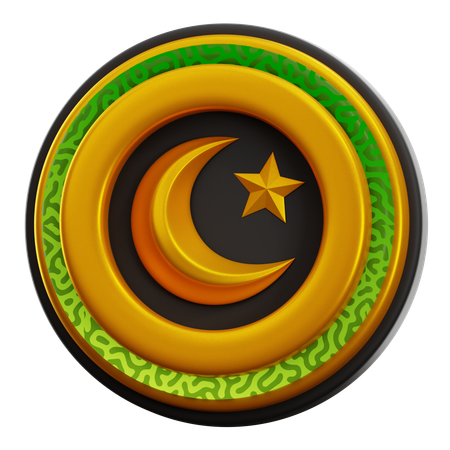 Ornamento islámico  3D Icon
