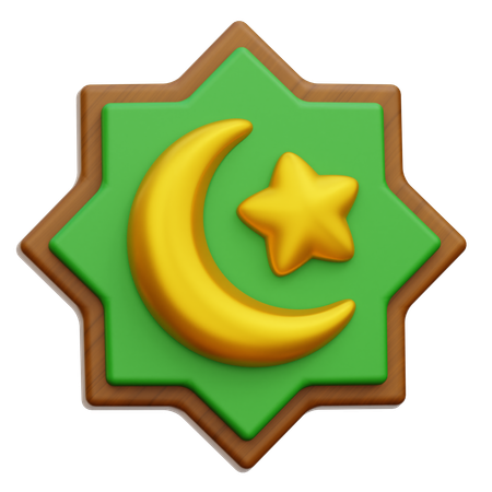 Ornamento do Ramadã  3D Icon