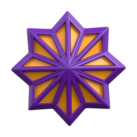 Ornamento do Ramadã  3D Icon