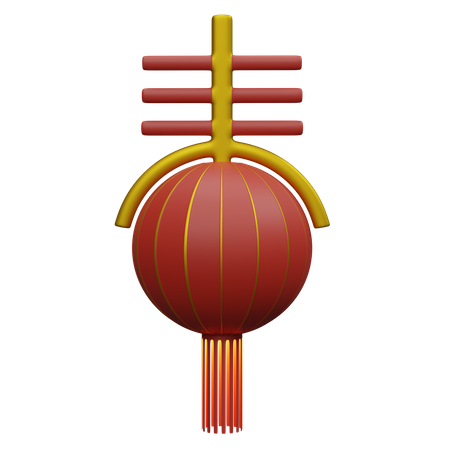 Ornement chinois  3D Icon