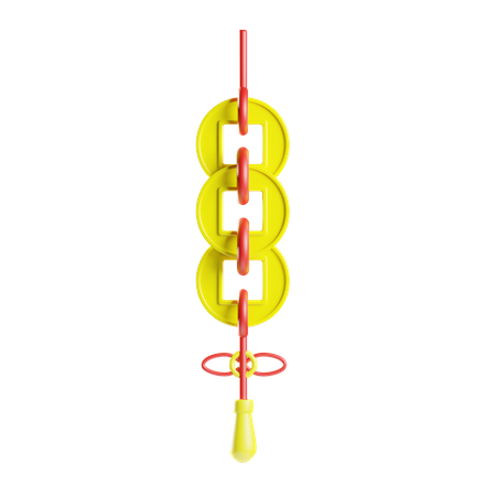 Ornement chinois  3D Icon