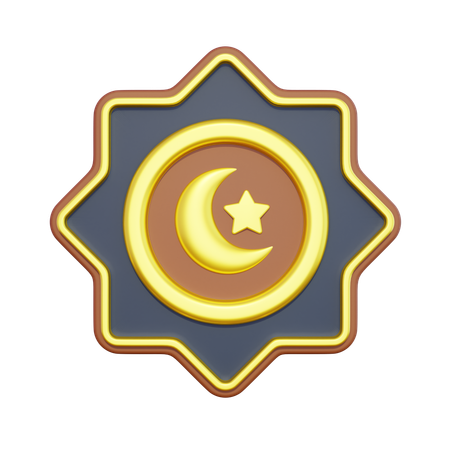 Ornement islamique  3D Icon