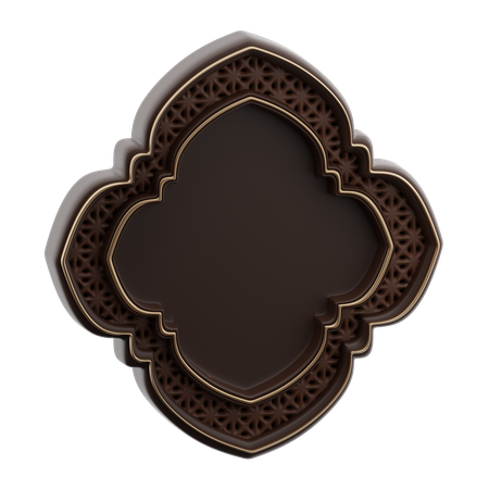 Ornement islamique  3D Icon