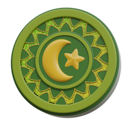 Ornement islamique  3D Icon