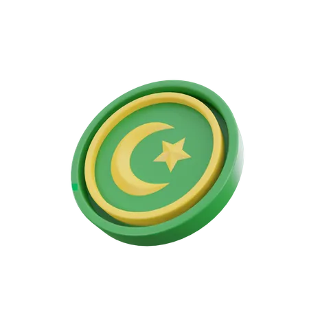 Ornement islamique  3D Icon