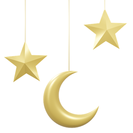 Ornement du Ramadan  3D Icon