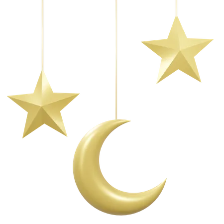 Ornement du Ramadan  3D Icon