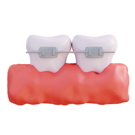 Orthodontics  3D Icon