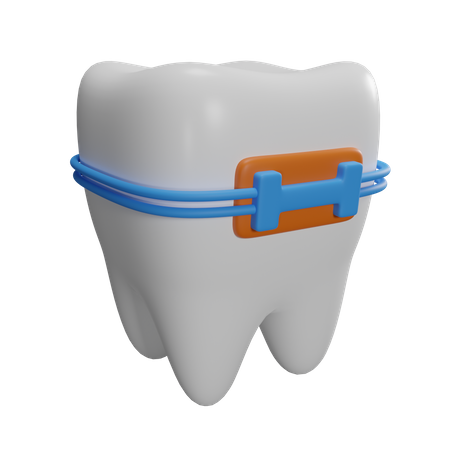 Orthodontics  3D Icon