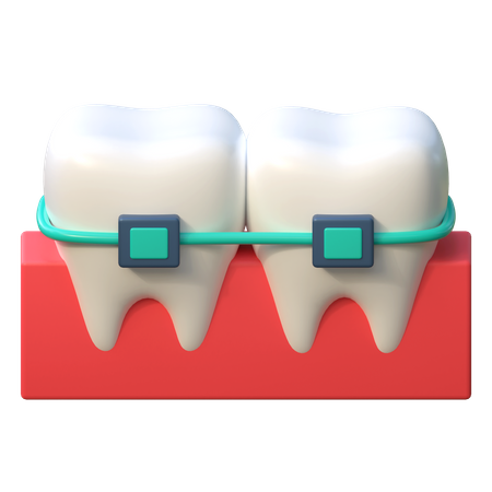 Orthodontics  3D Icon
