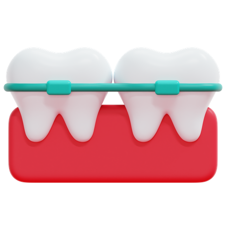 Orthodontie  3D Icon