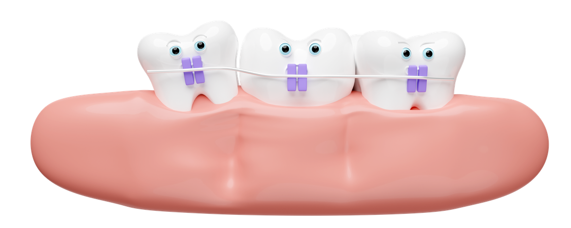 Orthodontie  3D Icon