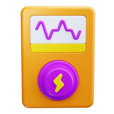 Oscillograph  3D Icon