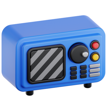 Oscilloscope  3D Icon