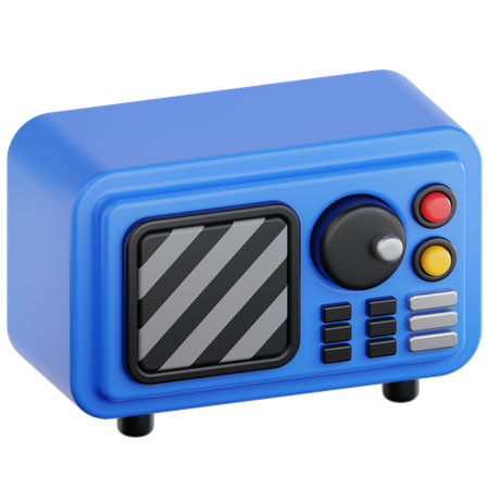 Oscilloscope  3D Icon